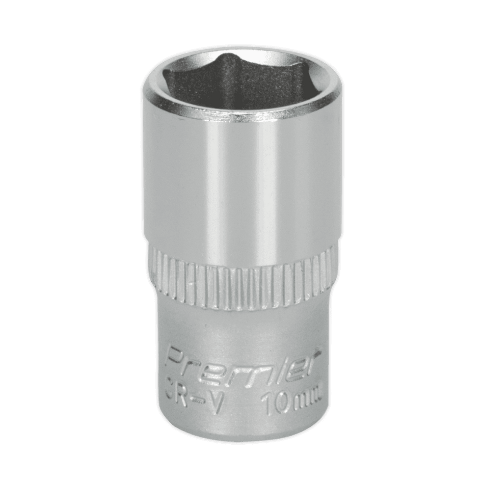 Sealey WallDrive Socket 10mm 1/4"Sq Drive Model No-S1410