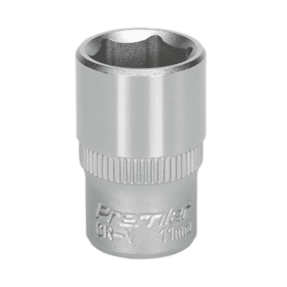 Sealey WallDrive Socket 11mm 1/4"Sq Drive Model No-S1411