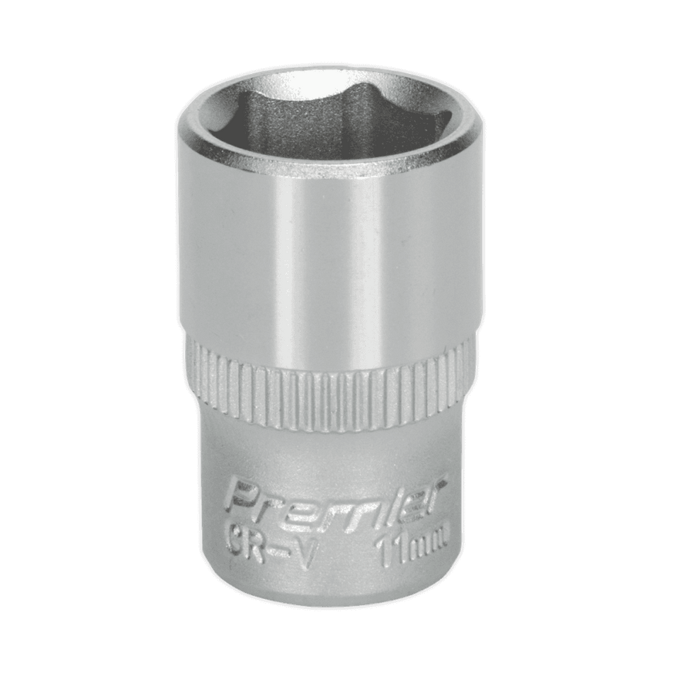 Sealey WallDrive Socket 11mm 1/4"Sq Drive Model No-S1411