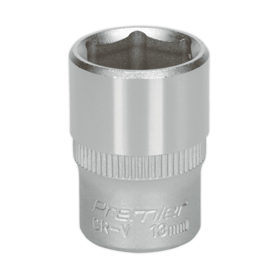 Sealey WallDrive Socket 13mm 1/4"Sq Drive Model No-S1413