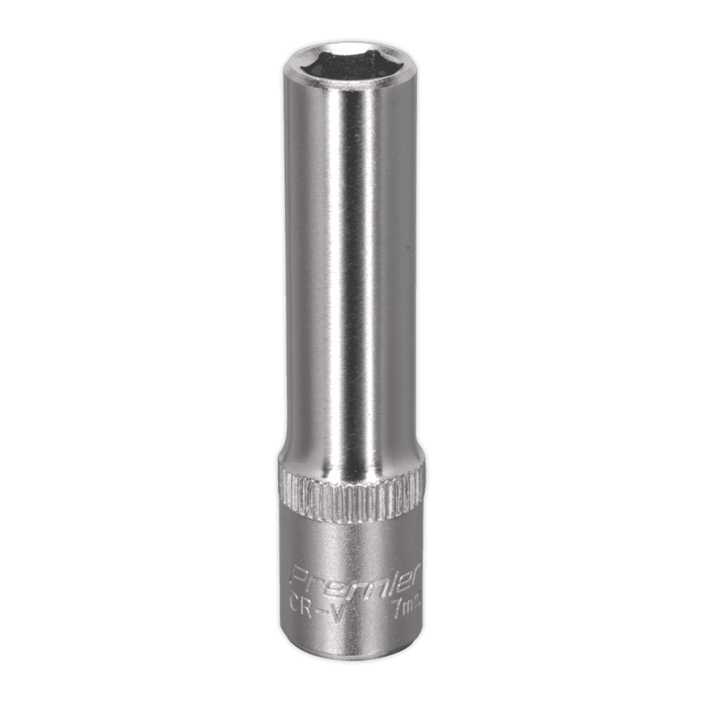 Sealey WallDrive Socket 7mm Deep 1/4"Sq Drive Model No-S1407D