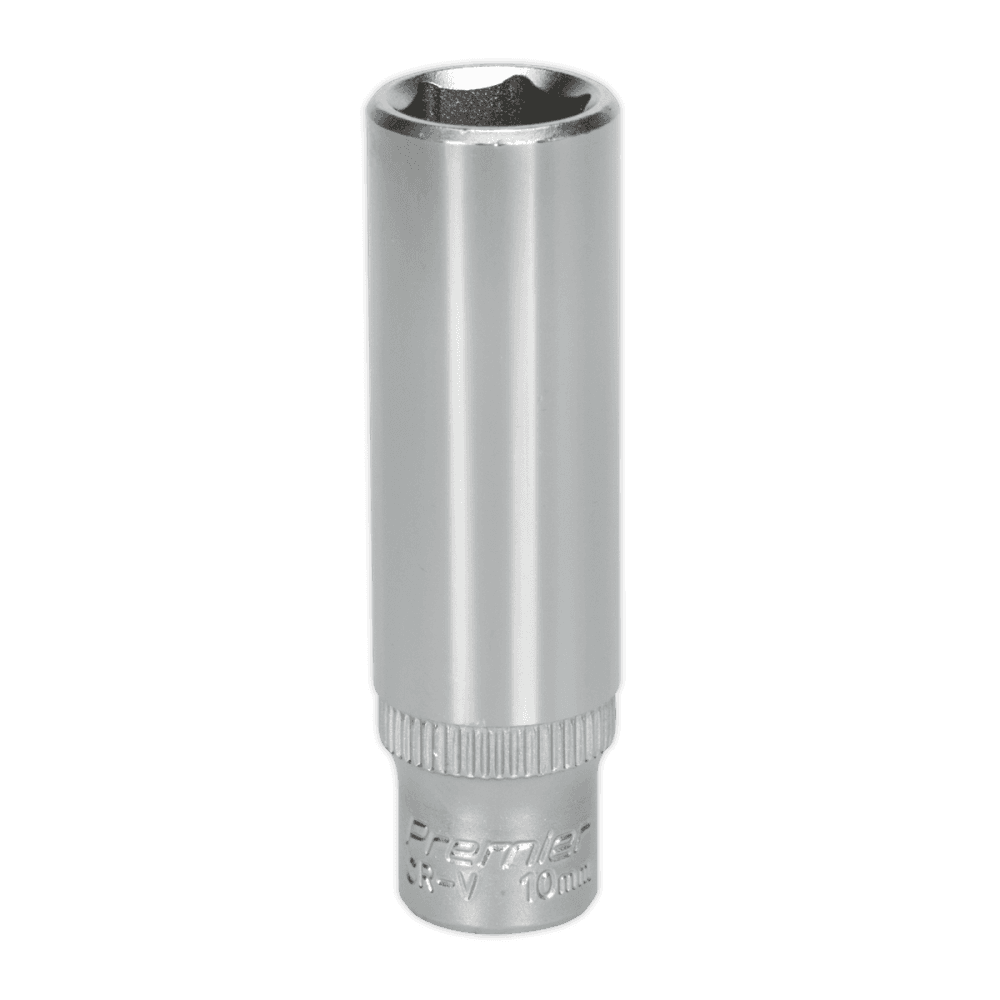 Sealey WallDrive Socket 10mm Deep 1/4"Sq Drive Model No-S1410D