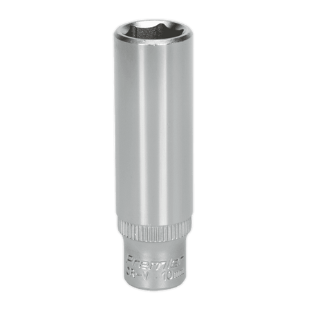 Sealey WallDrive Socket 10mm Deep 1/4"Sq Drive Model No-S1410D