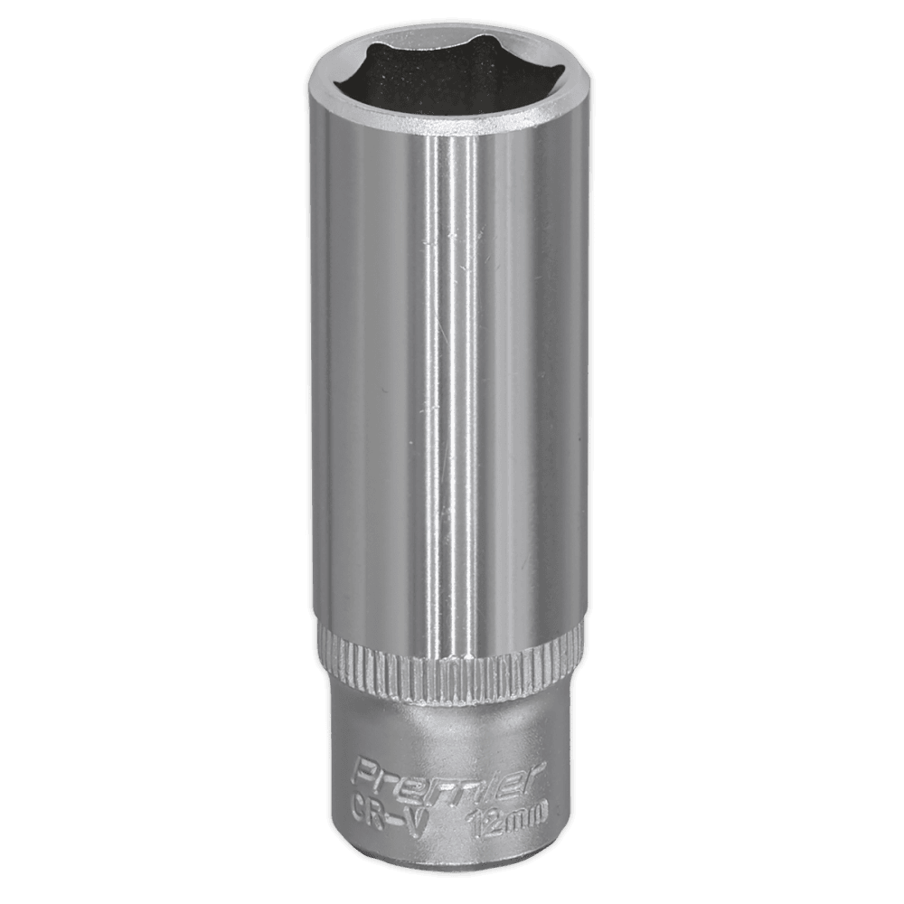 Sealey WallDrive Socket 12mm Deep 1/4"Sq Drive Model No-S1412D