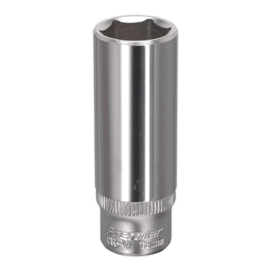 Sealey WallDrive Socket 13mm Deep 1/4"Sq Drive Model No-S1413D