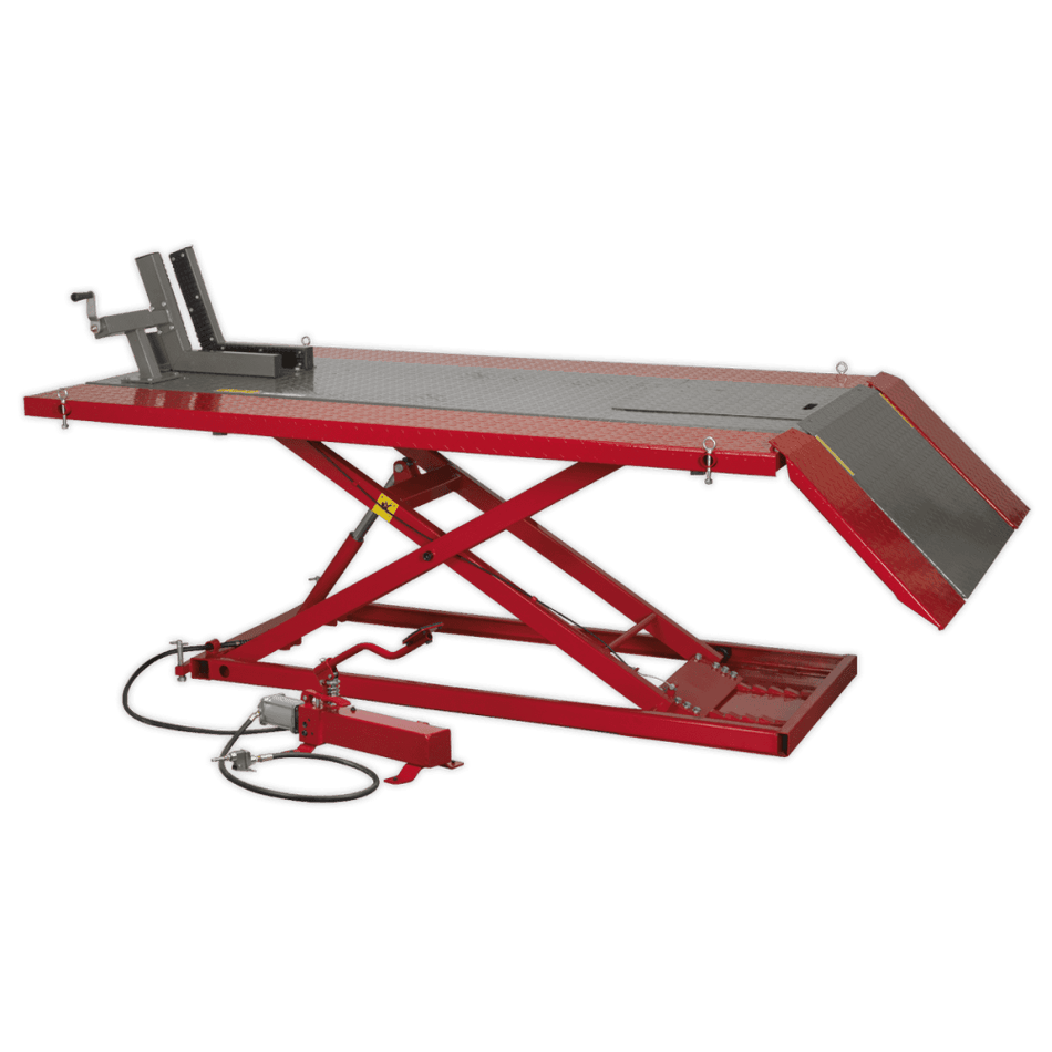Sealey Mini Tractor/Quad/Motorcycle Lift 680kg Capacity Hydraulic Model No-MT680
