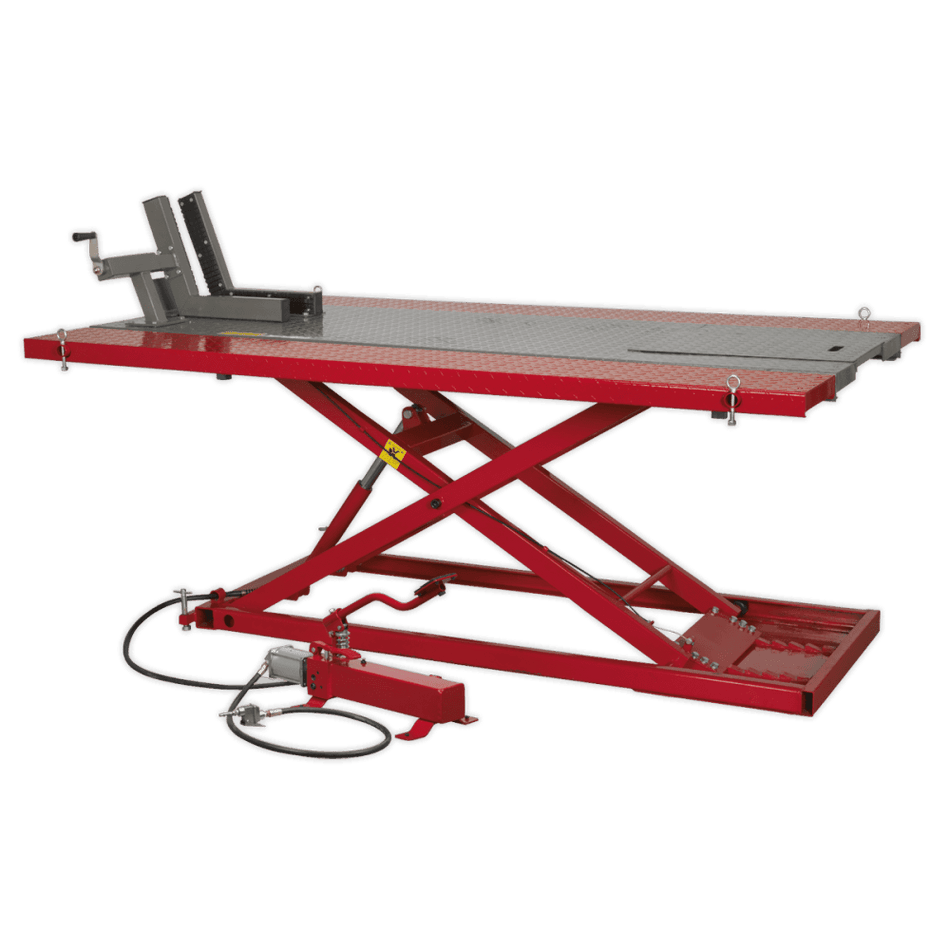Sealey Mini Tractor/Quad/Motorcycle Lift 680kg Capacity Hydraulic Model No-MT680