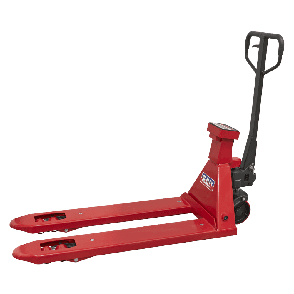 Sealey Pallet Truck 2000kg 1150 x 555mm with Scales Model No-PT1150SC