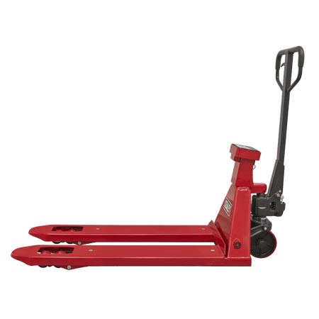 Sealey Pallet Truck 2000kg 1150 x 555mm with Scales Model No-PT1150SC
