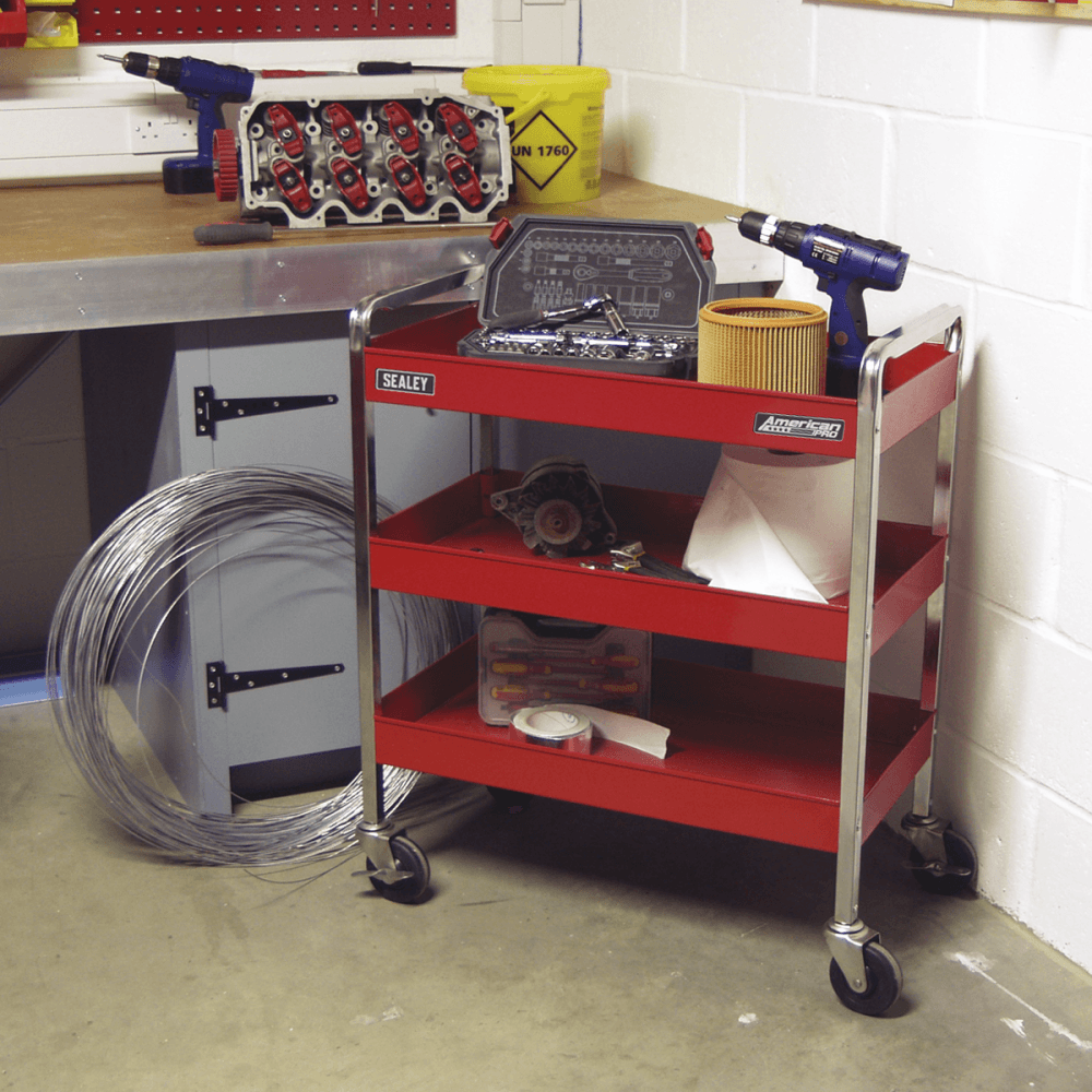 Sealey Trolley 3-Level Heavy-Duty Model No-CX103