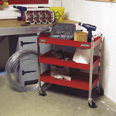 Sealey Trolley 3-Level Heavy-Duty Model No-CX103