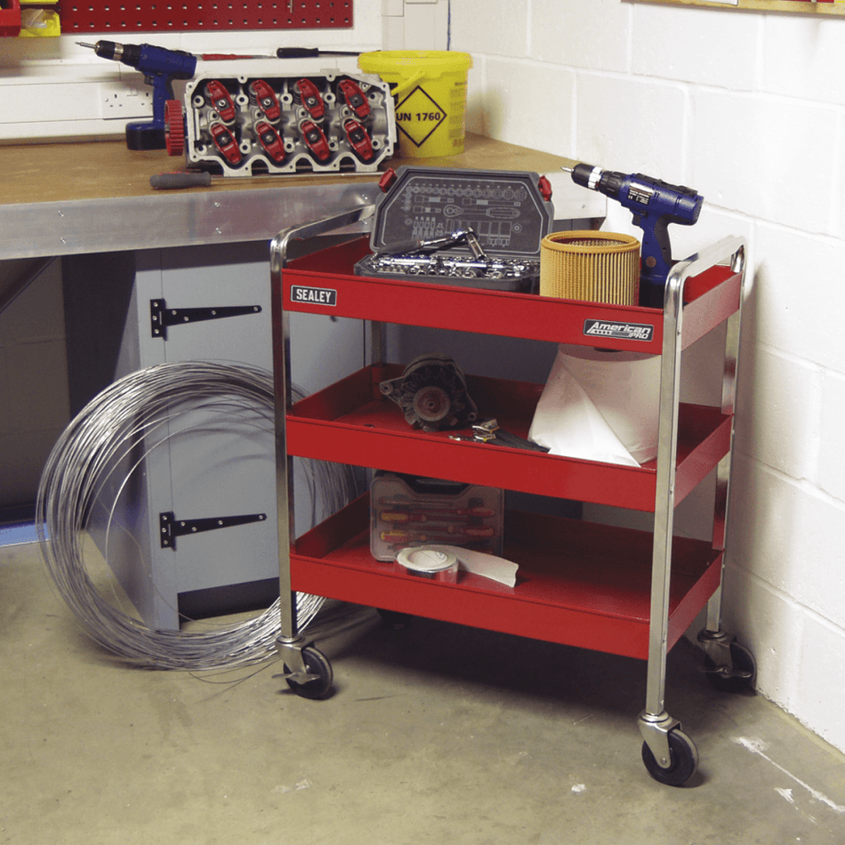 Sealey Trolley 3-Level Heavy-Duty Model No-CX103