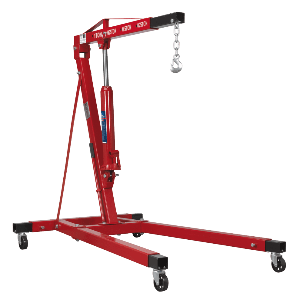 Sealey Crane 1tonne Long Reach Extendable Legs Model No-SC10LR
