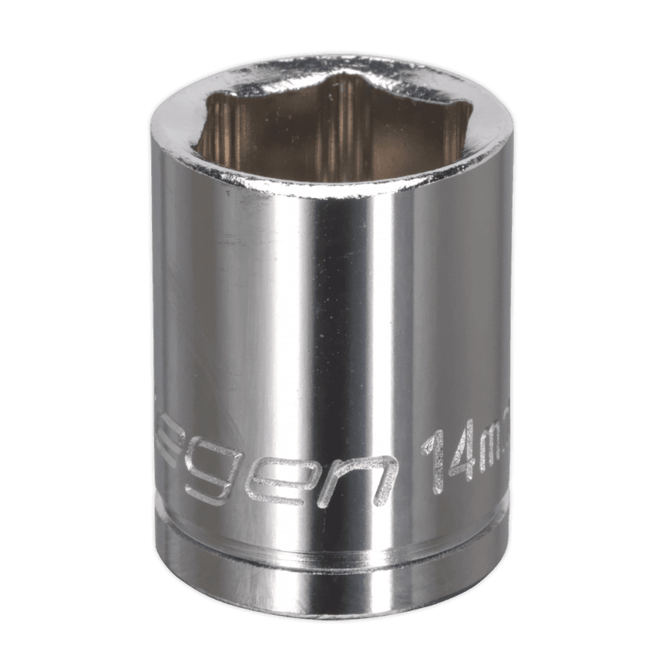 Sealey WallDrive Socket 14mm 3/8"Sq Drive Model No-S0581