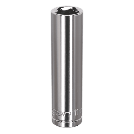 Sealey WallDrive Socket 11mm Deep 3/8"Sq Drive Model No-S0589