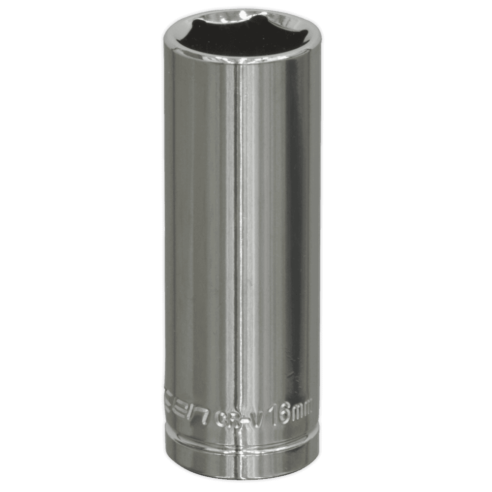 Sealey WallDrive Socket 16mm Deep 3/8"Sq Drive Model No-S0594