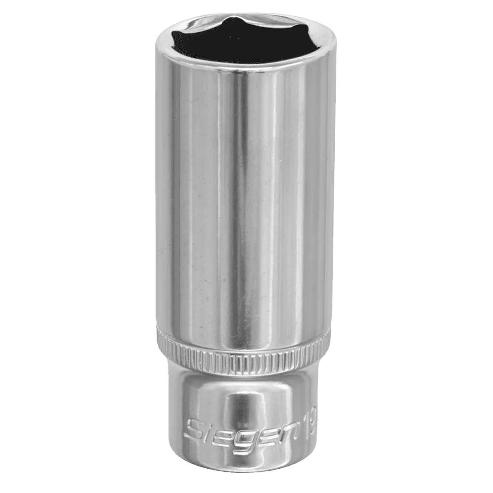 Sealey WallDrive Socket 19mm Deep 3/8"Sq Drive Model No-S0597