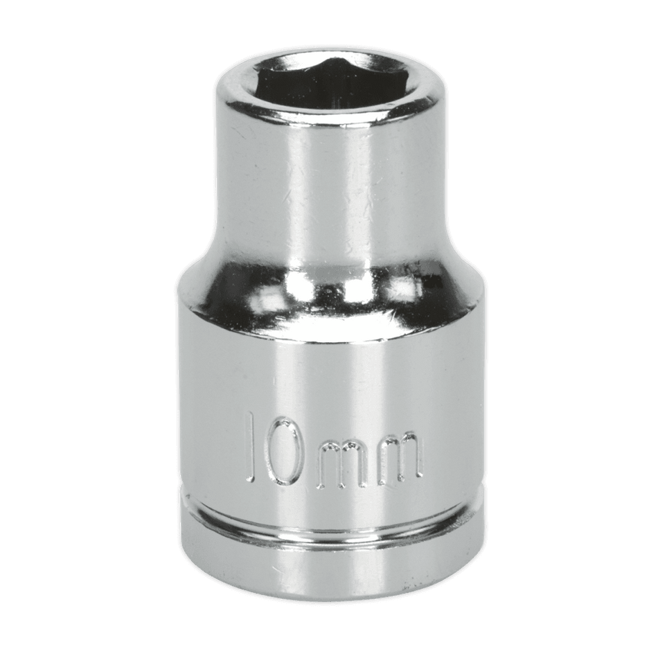 Sealey WallDrive Socket 10mm 1/2"Sq Drive Model No-S0648