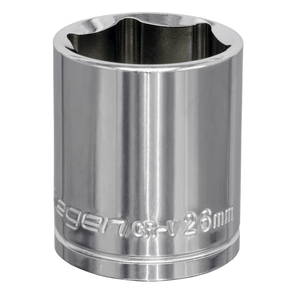 Sealey WallDrive Socket 26mm 1/2"Sq Drive Model No-S0662