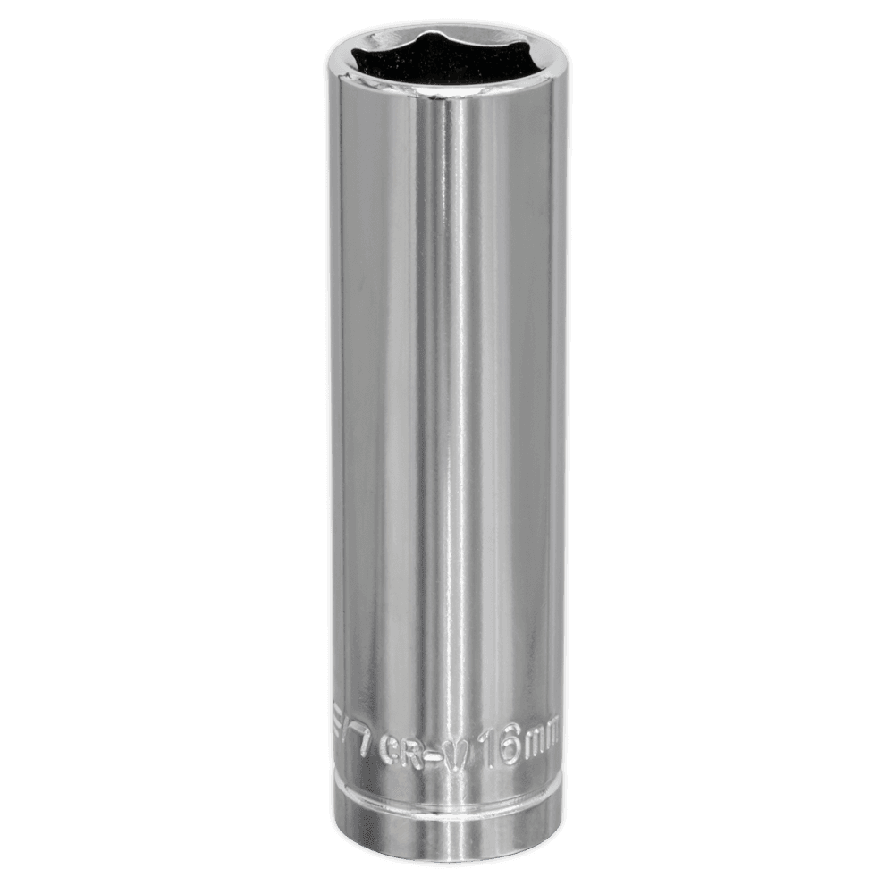 Sealey WallDrive Socket 16mm Deep 1/2"Sq Drive Model No-S0672