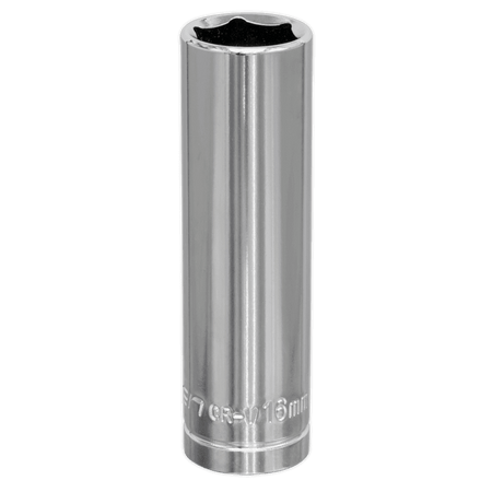 Sealey WallDrive Socket 16mm Deep 1/2"Sq Drive Model No-S0672