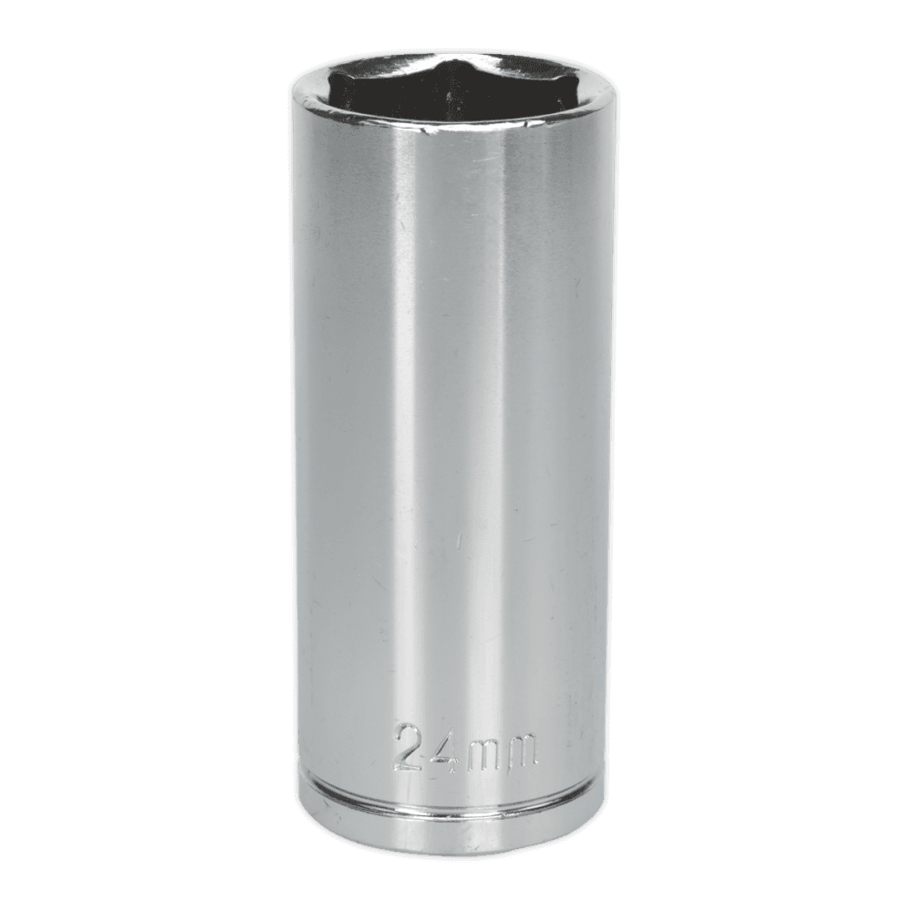 Sealey WallDrive Socket 24mm Deep 1/2"Sq Drive Model No-S0679