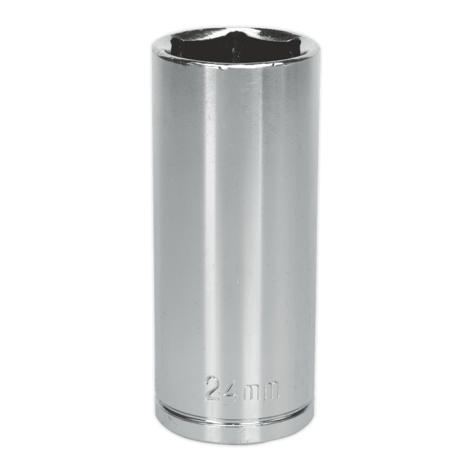 Sealey WallDrive Socket 24mm Deep 1/2"Sq Drive Model No-S0679