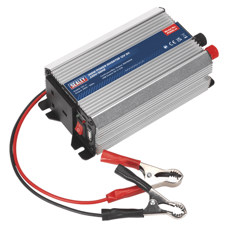Sealey 300W Power Inverter 12V DC - 230V 50Hz Model No-PI300