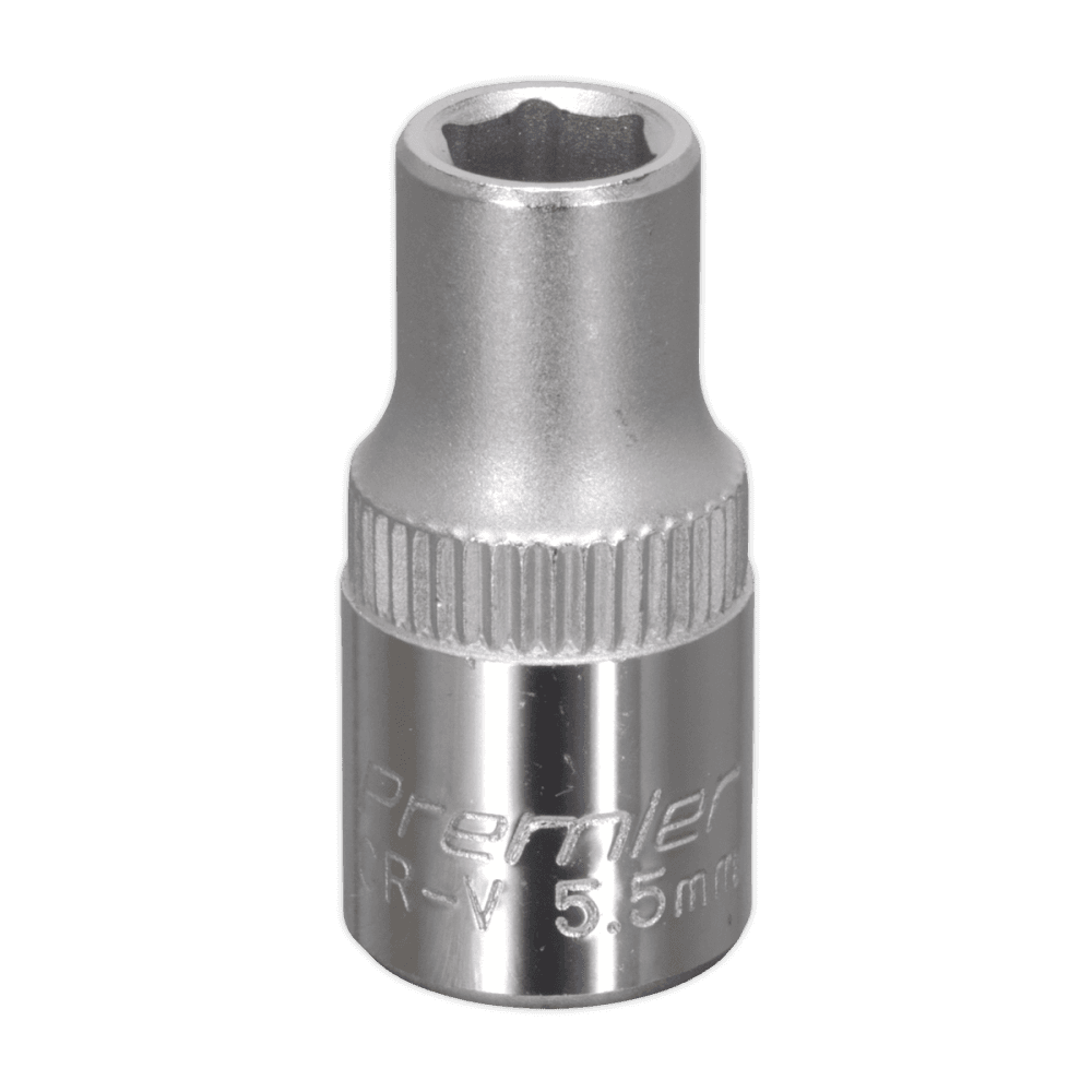 Sealey WallDrive Socket 5.5mm 1/4"Sq Drive Model No-S14055