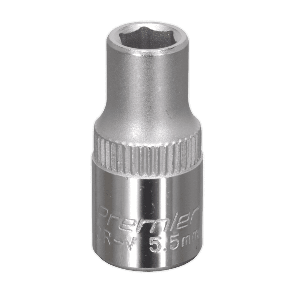 Sealey WallDrive Socket 5.5mm 1/4"Sq Drive Model No-S14055