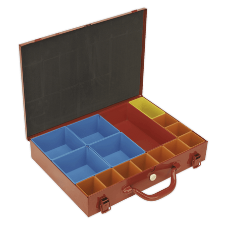 Sealey Metal Case with 15 Storage Bins Model No-APMC15