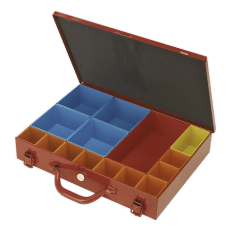 Sealey Metal Case with 15 Storage Bins Model No-APMC15