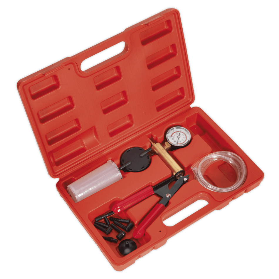 Sealey Vacuum Tester & Brake Bleeding Kit Model No-VS402