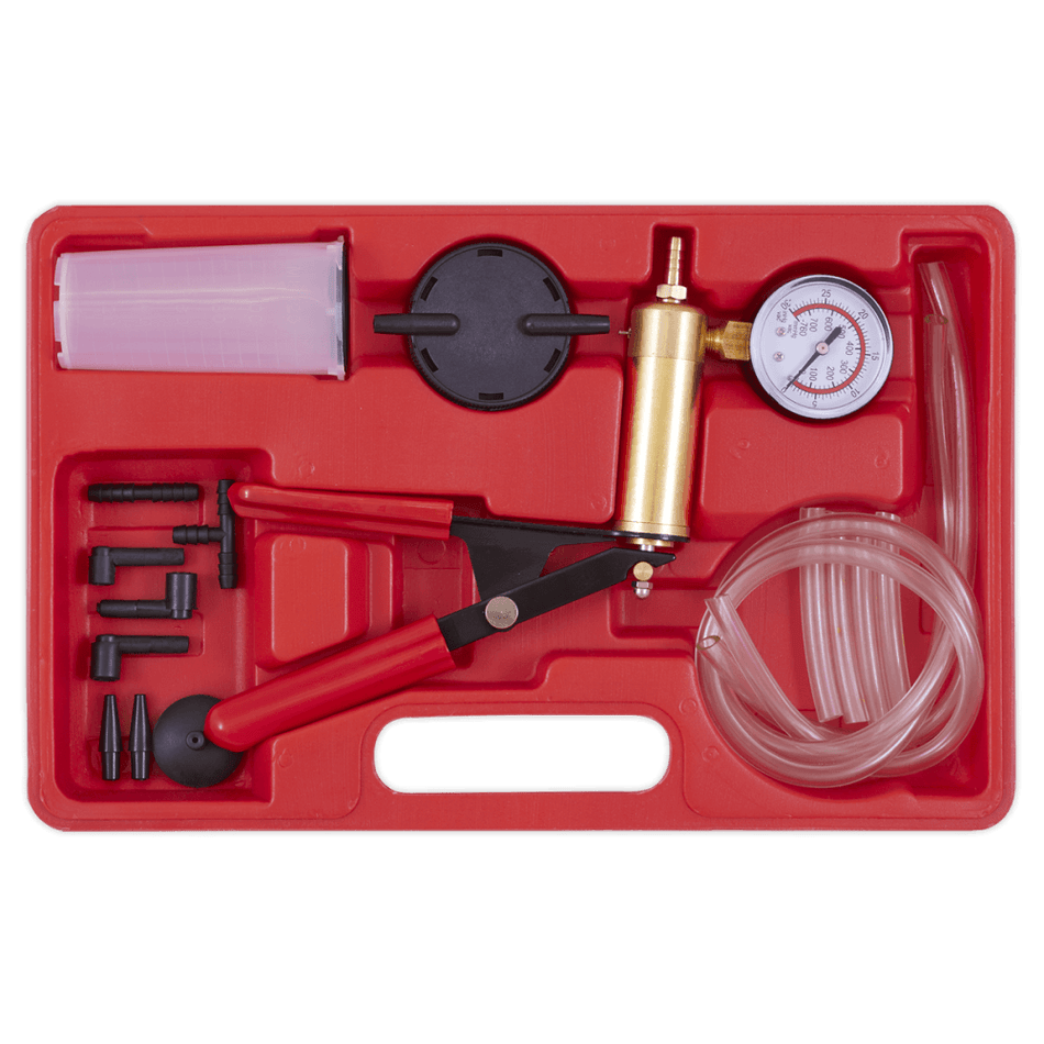 Sealey Vacuum Tester & Brake Bleeding Kit Model No-VS402