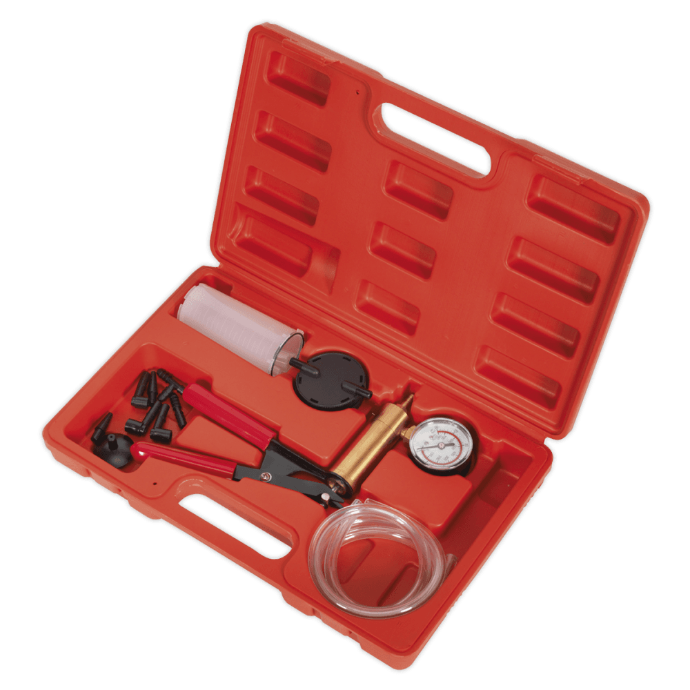 Sealey Vacuum Tester & Brake Bleeding Kit Model No-VS402