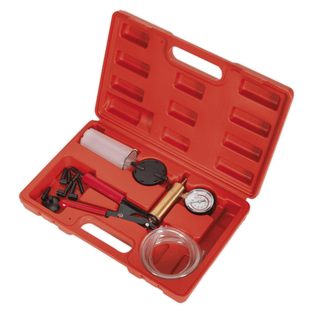 Sealey Vacuum Tester & Brake Bleeding Kit Model No-VS402