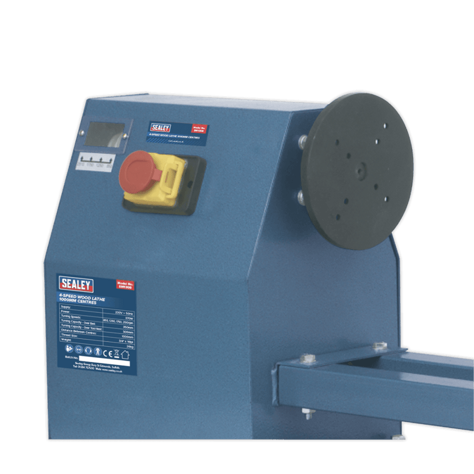 Sealey Wood Lathe 1000mm Model No-SM1308