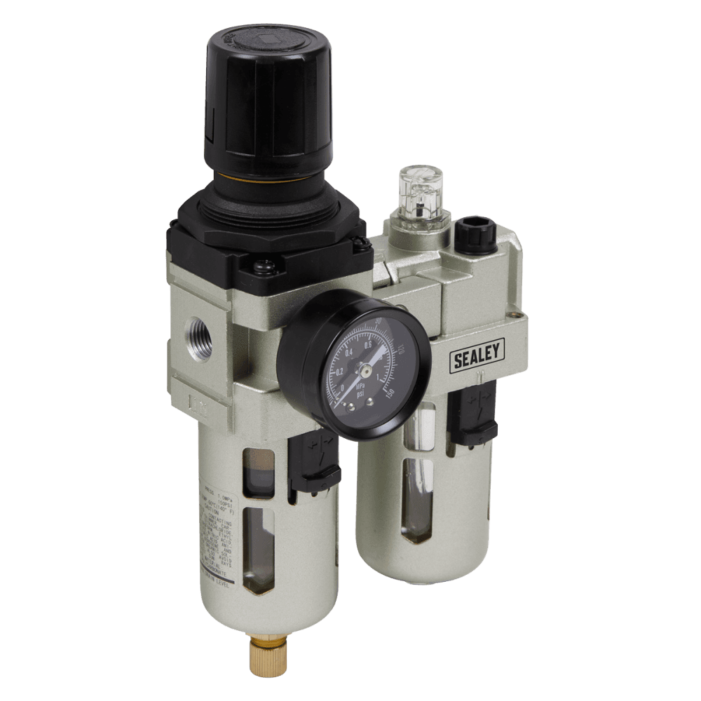 Sealey Air Filter/Regulator/Lubricator Max Airflow 60cfm Model No-SA106