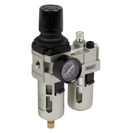 Sealey Air Filter/Regulator/Lubricator Max Airflow 60cfm Model No-SA106