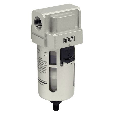 Sealey Air Filter Auto Drain Max Airflow 140cfm Model No-SA206FAD