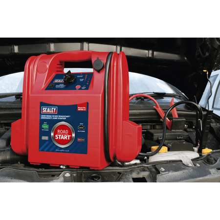 Sealey RoadStart Â¶Ã· Emergency Power Pack 12/24V 3200/1600 Peak Amps Model No-RS105