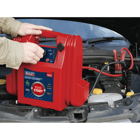 Sealey RoadStart Â¶Ã· Emergency Power Pack 12/24V 3200/1600 Peak Amps Model No-RS105