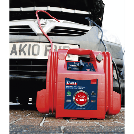 Sealey RoadStart Â¶Ã· Emergency Power Pack 12/24V 3200/1600 Peak Amps Model No-RS105