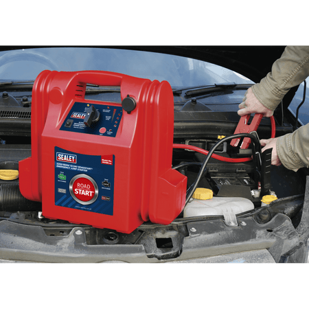 Sealey RoadStart Â¶Ã· Emergency Power Pack 12/24V 3200/1600 Peak Amps Model No-RS105