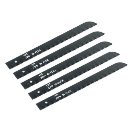 Sealey Air Saw Blade 18tpi Pack of 5 Model No-SA346/B18