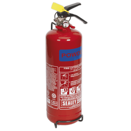 Sealey 2kg Dry Powder Fire Extinguisher Model No-SDPE02