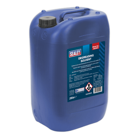 Sealey Degreasing Solvent 1 x 25ltr Container Model No-AK2501