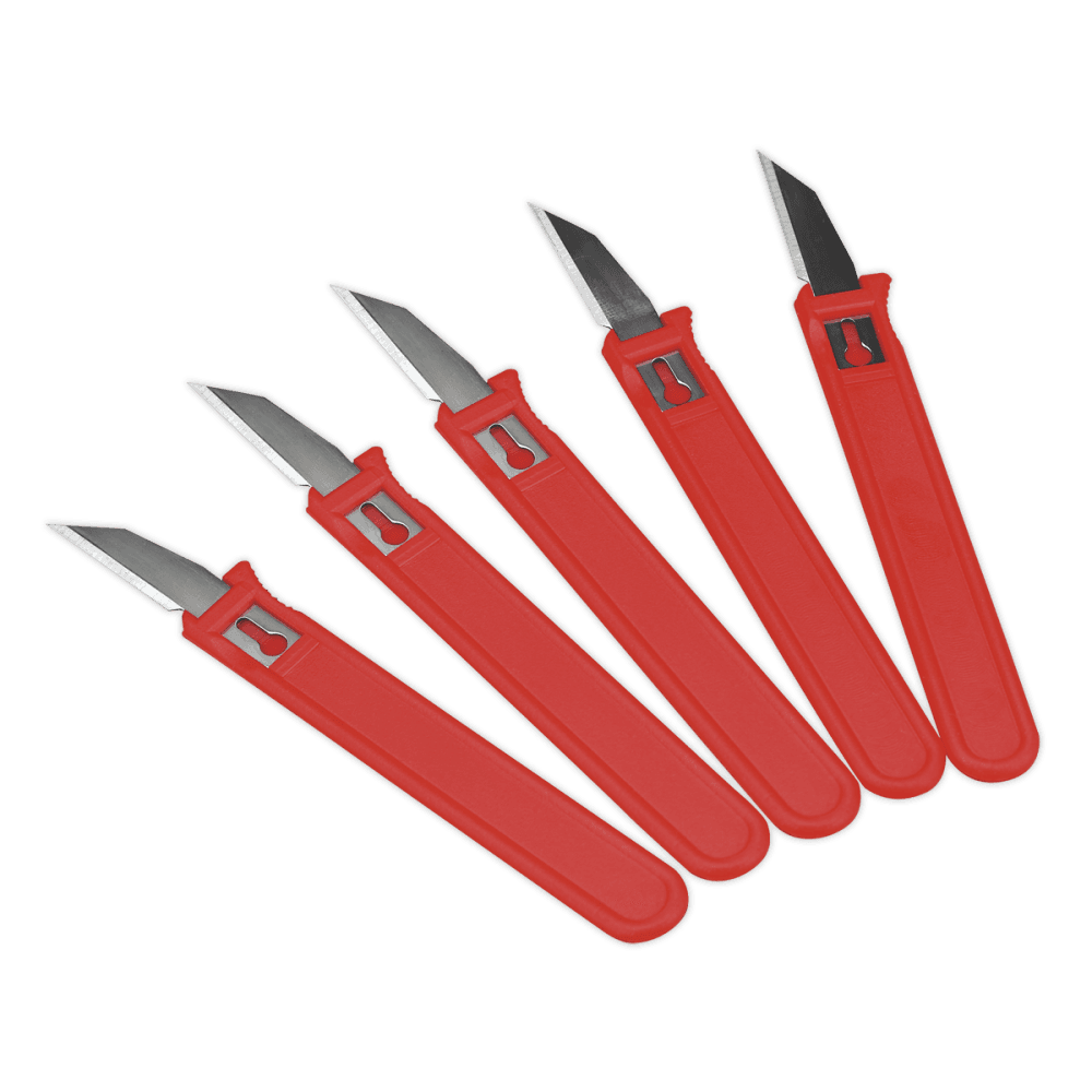 Sealey Trim Knife Pack of 5 Model No-AK2963
