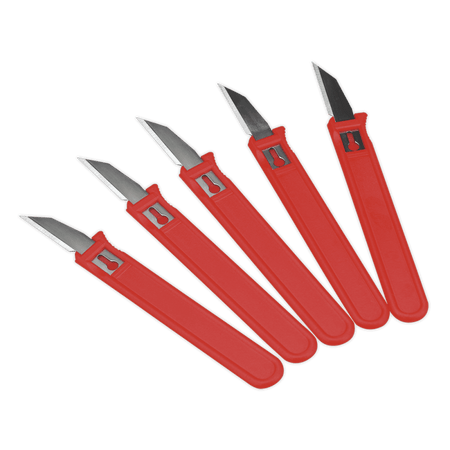 Sealey Trim Knife Pack of 5 Model No-AK2963