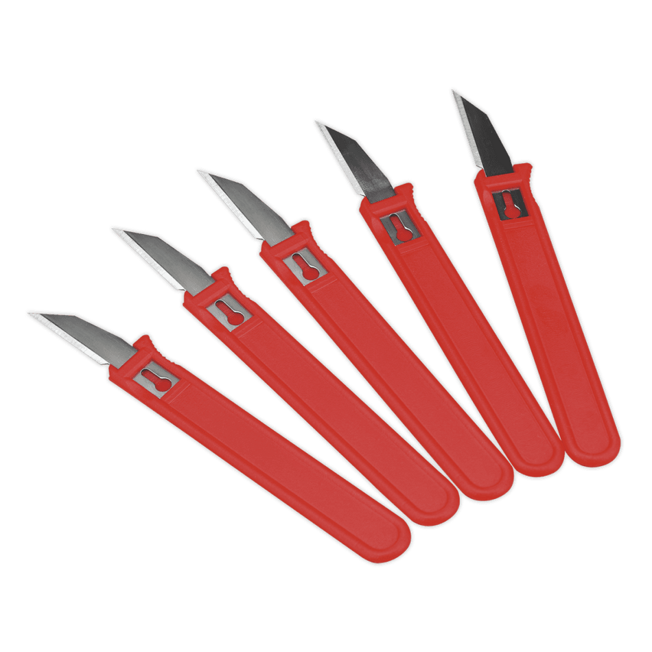 Sealey Trim Knife Pack of 5 Model No-AK2963